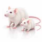 A laboratory rat and mouse